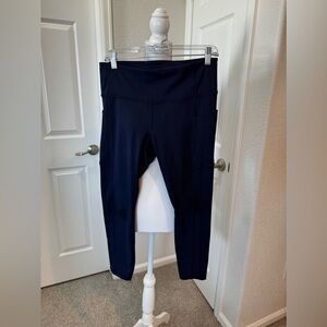 Athleta, ultimate stash, with pockets, 7/8 leggings, women’s size large